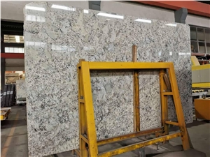 Branco Star Galaxy White Granite Slabs And Flooring Tiles