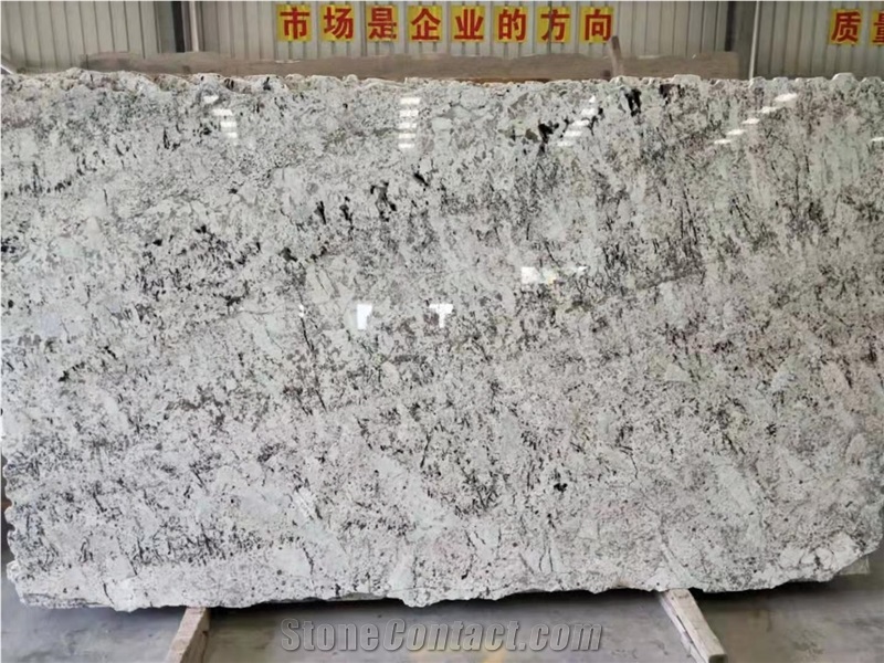 Branco Star Galaxy White Granite Slabs And Flooring Tiles