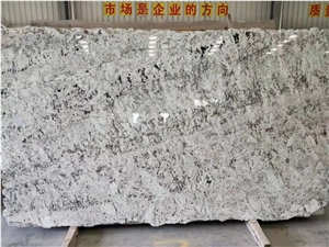 Branco Star Galaxy White Granite Slabs And Flooring Tiles