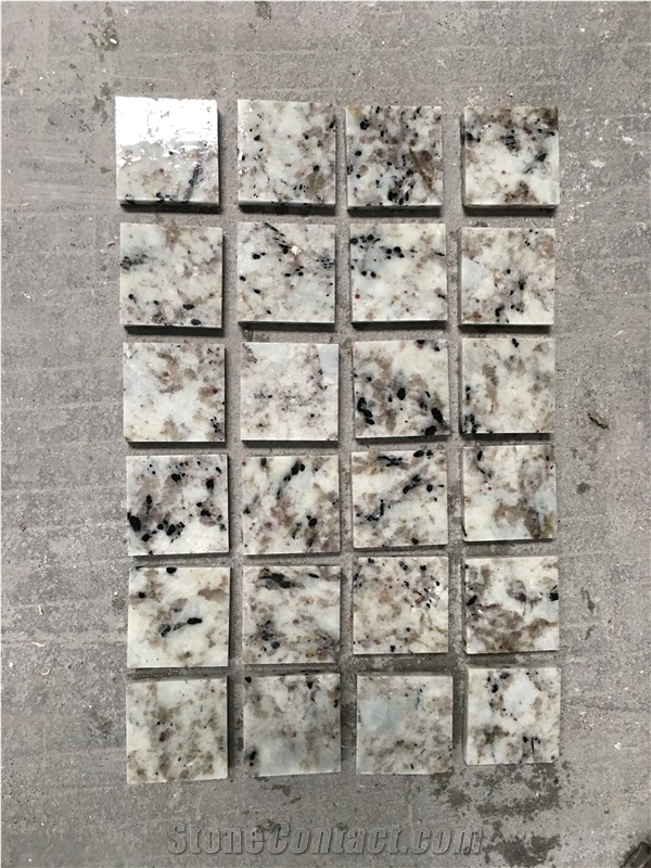 Branco Star Galaxy White Granite Slabs And Flooring Tiles