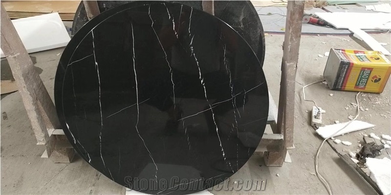 China Black Marquina Table Top For Project