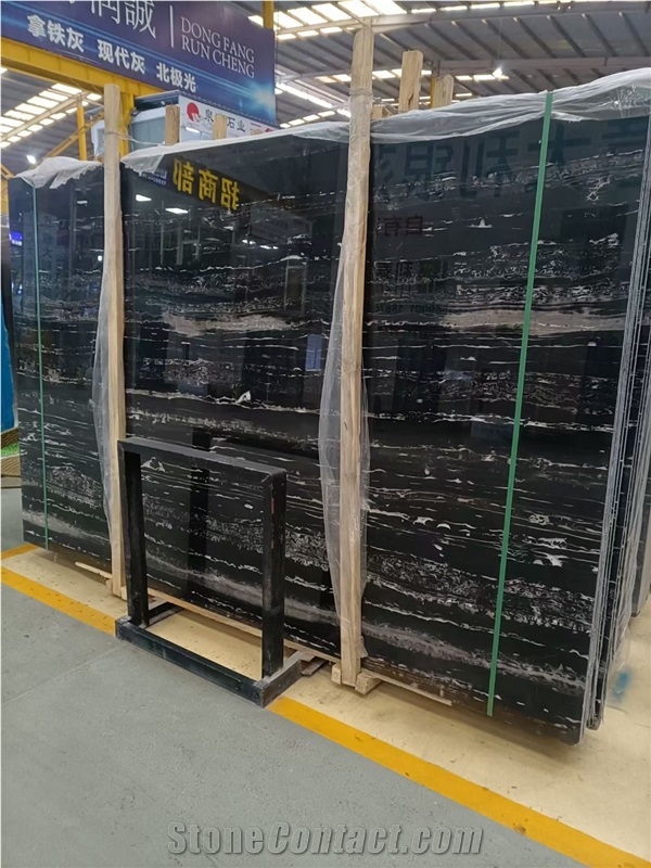 China Nero Portoro Marble,Silver Dragon Marble For Project