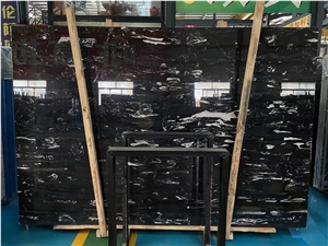 China Nero Portoro Marble,Silver Dragon Marble For Project