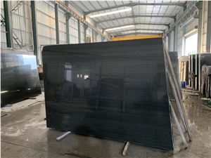 China Nero Seta Marble Slab&Tiles For Hotel Project