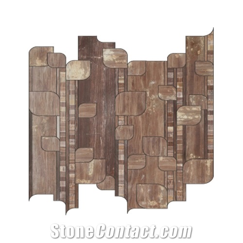 Floor Mosaic Tiles,Mosaic Pattern,Waterjet Mosaic Design