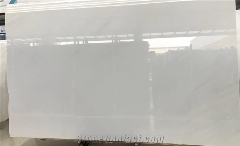 Greece Sivec White Marble Slab&Tiles For Project