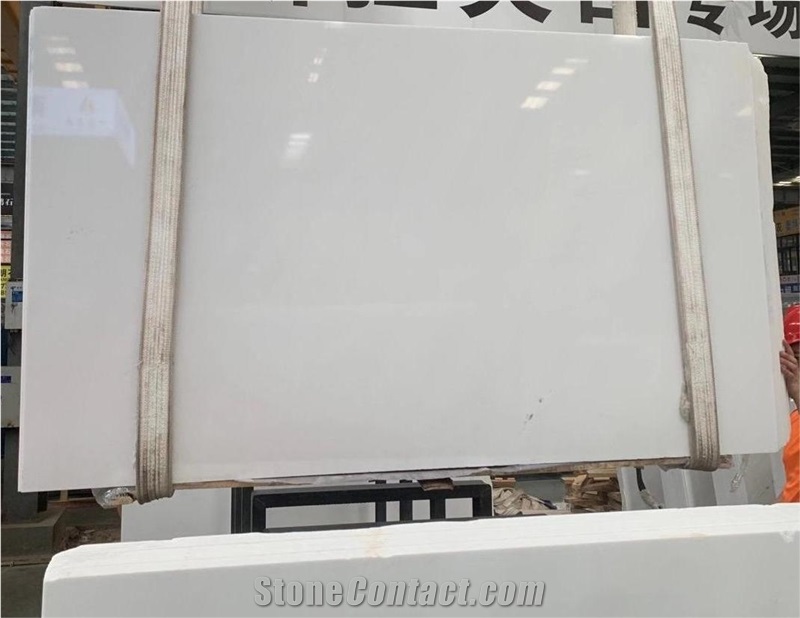 Greece Sivec White Marble Slab&Tiles For Project