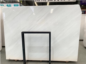 Greece Sivec White Marble Slab&Tiles For Project