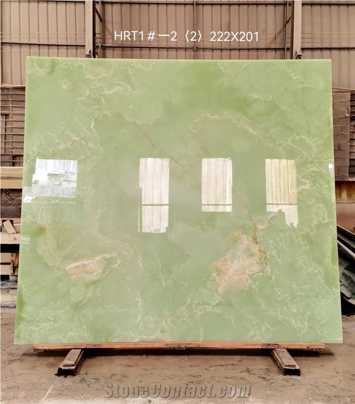 Green Onyx Slab&Tiles For Home Decoration