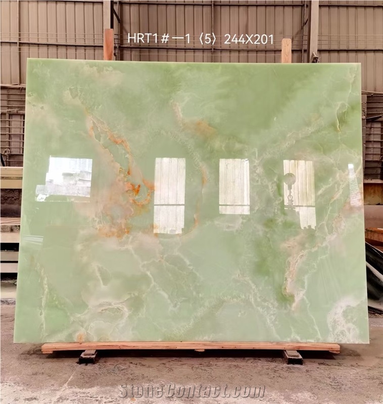 Green Onyx Slab&Tiles For Home Decoration