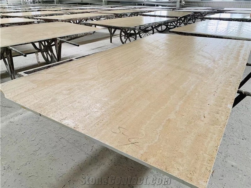 Italy Travertino Romano Slabs For House