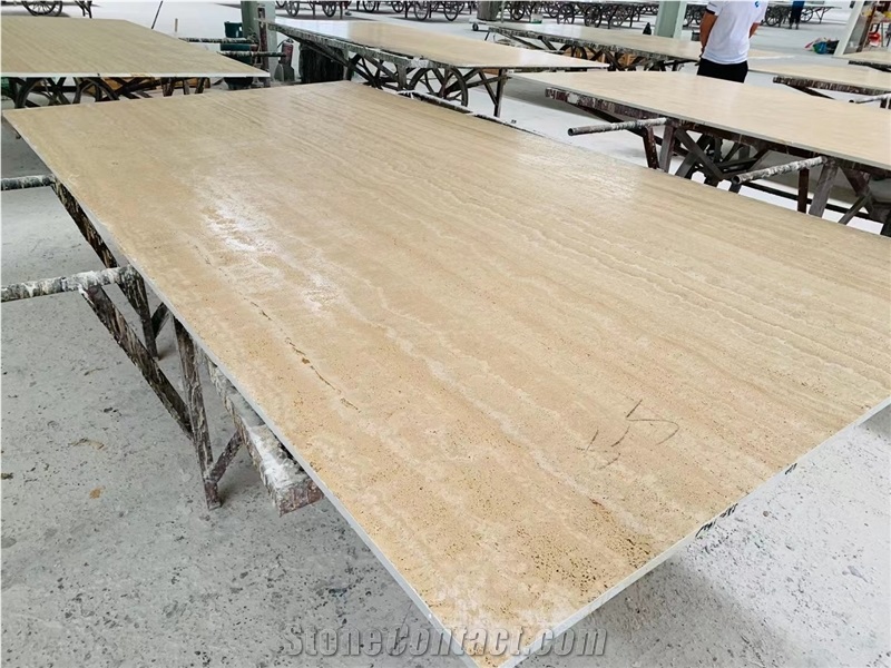 Italy Travertino Romano Slabs For House
