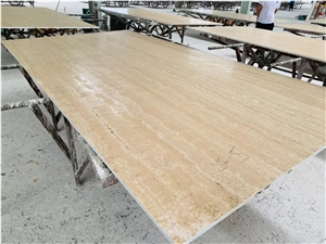 Italy Travertino Romano Slabs For House