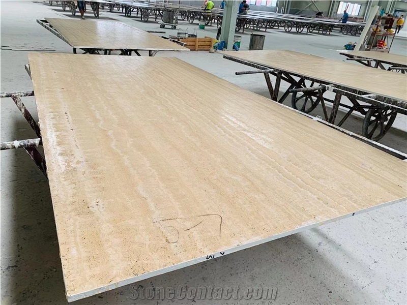 Italy Travertino Romano Slabs For House