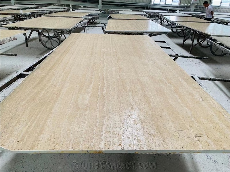 Italy Travertino Romano Slabs For House