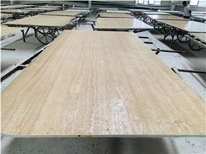 Italy Travertino Romano Slabs For House