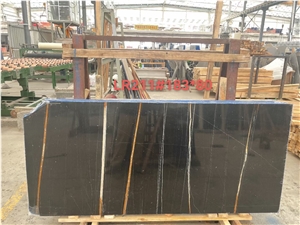 Nero Tunisi Marble Slab&Tiles For Hotel Project