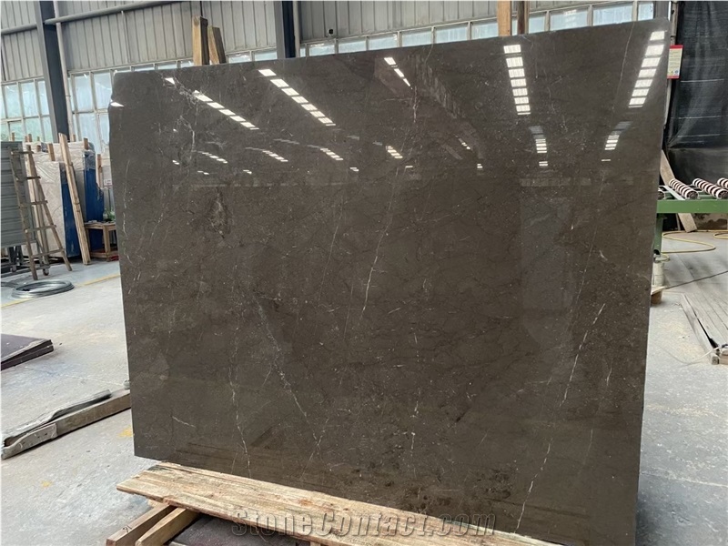 Olive Dark Marble Slab&Tiles For Hotel Project