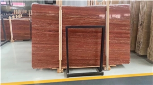 Polished Rose River Travertine Slabs For Wall Floor Polished Rose River Travertine Slabs For Wall Floor