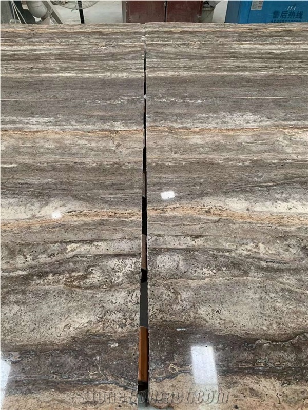 Silver Gray Travertine Slabs&Tiles For House Decoration