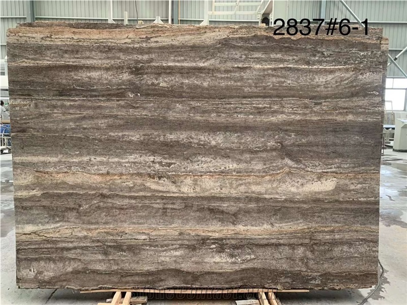 Silver Gray Travertine Slabs&Tiles For House Decoration