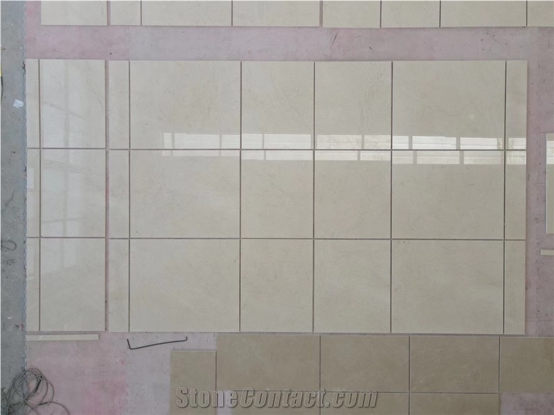 Top Class Bursa Beige Marble Tiles For Hotel Project