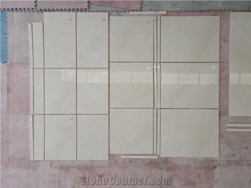 Top Class Bursa Beige Marble Tiles For Hotel Project