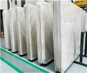 Guangxi White Marble Polished Slabs 2400Mmx1200mm Up