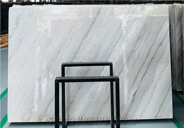 Guangxi White Marble Polished Slabs 2400Mmx1200mm Up