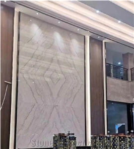 Guangxi White Marble Polished Slabs 2400Mmx1200mm Up