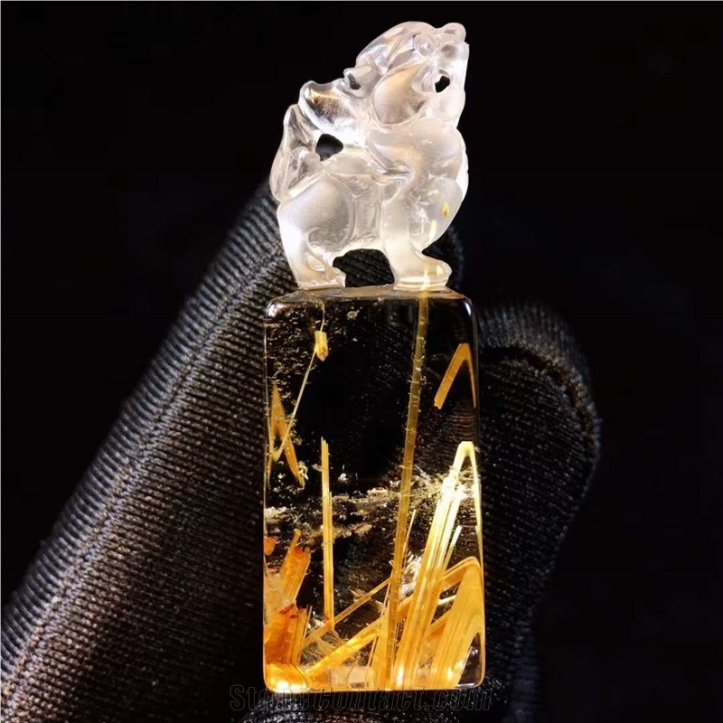 Natural Titanium Jade Crystal