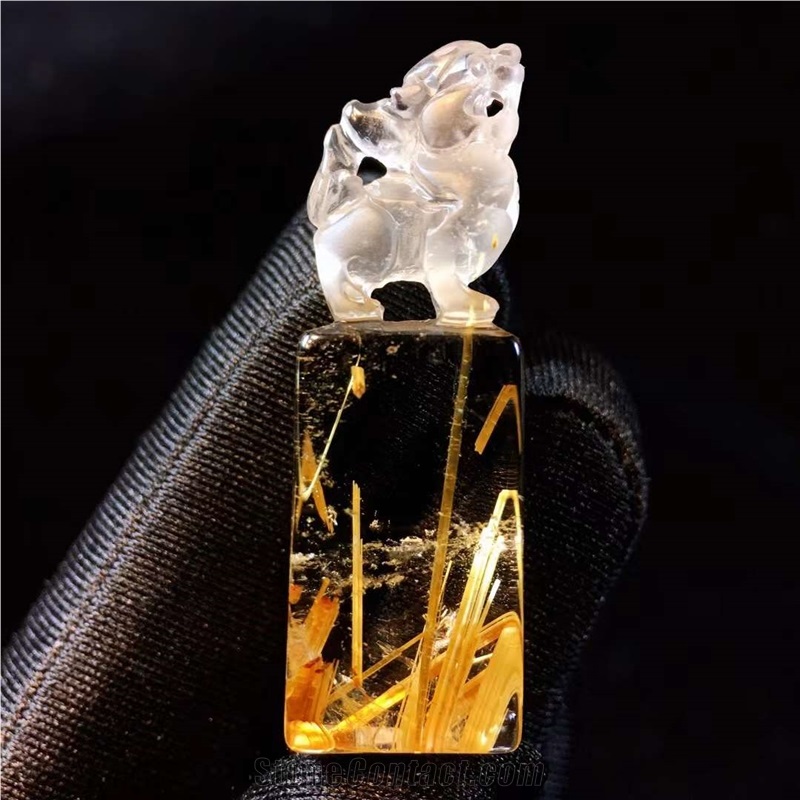 Natural Titanium Jade Crystal