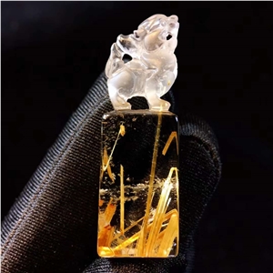 Natural Titanium Jade Crystal