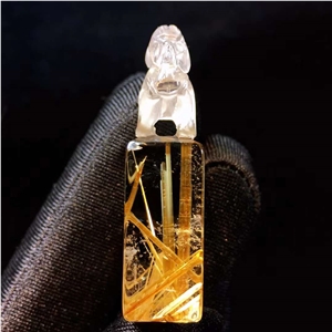 Natural Titanium Jade Crystal