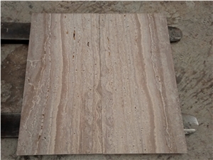 Travertine Silver Grey Tiles Honed