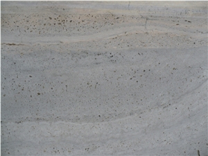 Travertine Silver Grey Tiles Sandblasted