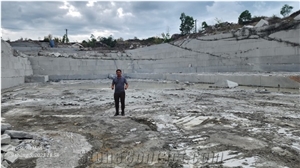 Classic Light Grey Granite Quarry