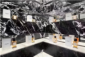 Black Grand Constantine Marble Slabs