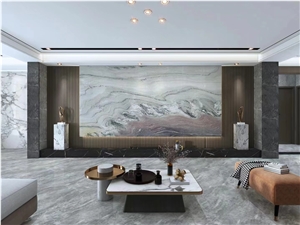 Natural Purple Quartzite For Indoor Wall Cladding