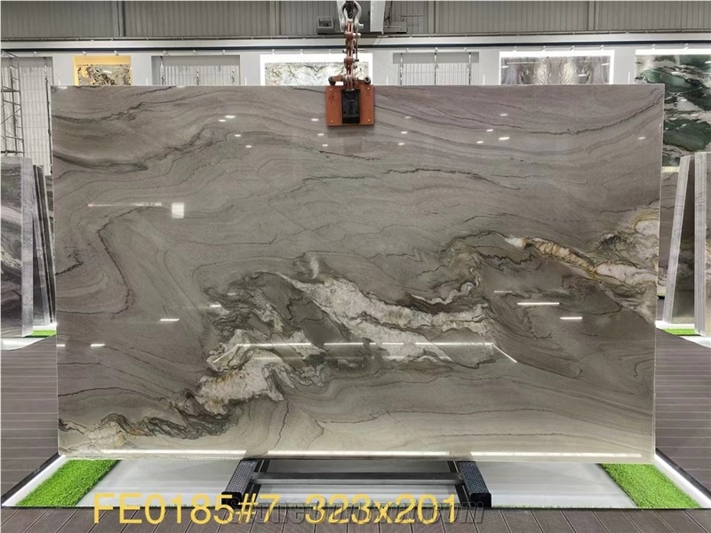 Natural Purple Quartzite For Indoor Wall Cladding