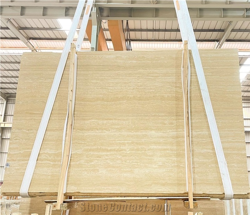 Travertine Slab Outdoor Travertino Romano Slab