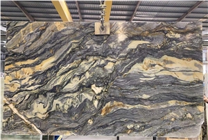 YDSTONE Silk Road Fusion Blue Quartzite Slabs YDSTONE Silk Road Fusion Blue Quartzite Slabs