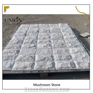 Outdoor Wall Cover White Split Quartzite Stone Panels For Wall