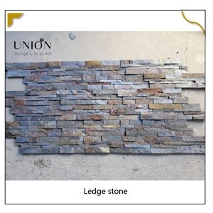 Rusty Ledger Quartzite Panels Culture Stacked Stone Veneer