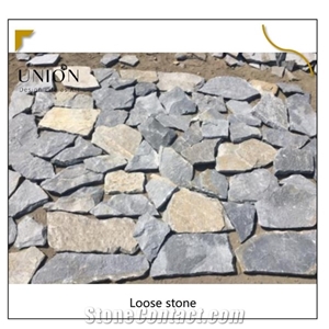 UNION DECO Blue Quartzite Cladding Stone Veneer Wall Stones