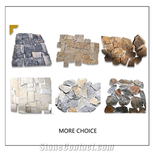 UNION DECO Limestone Loose Stone Veneer Random Shape Stone