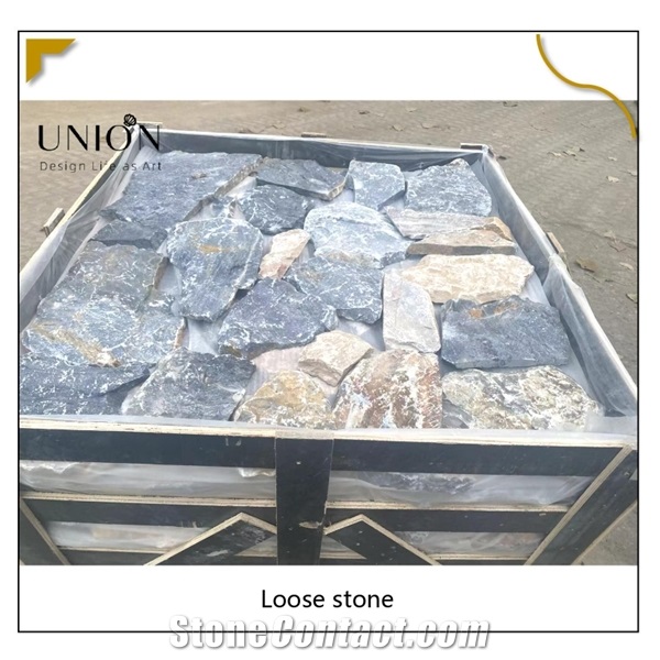UNION DECO Split Surface Random Loose Stones Wall Veneer