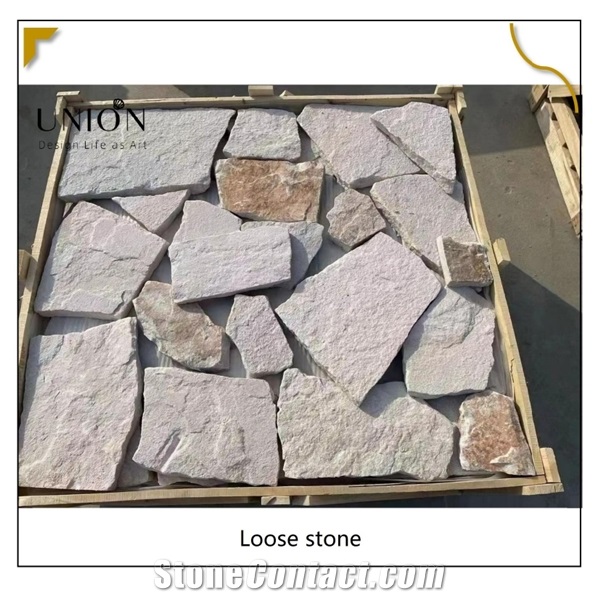 UNION DECO Split Surface Random Loose Stones Wall Veneer