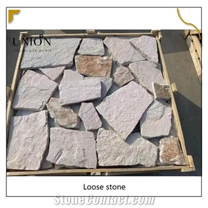 UNION DECO Split Surface Random Loose Stones Wall Veneer