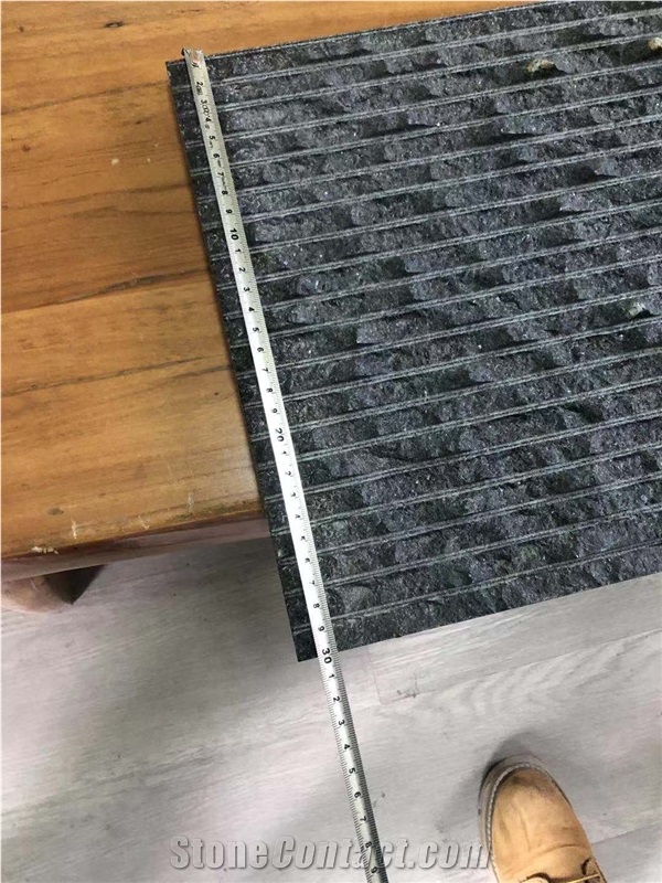 Black Basalt G684 Waterfall Finish  Wall Cladding